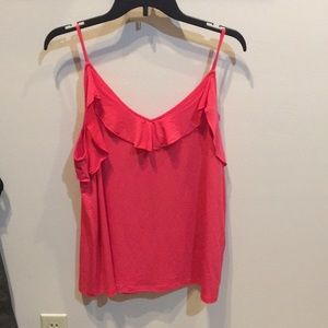 Pink tank top from banana republic
